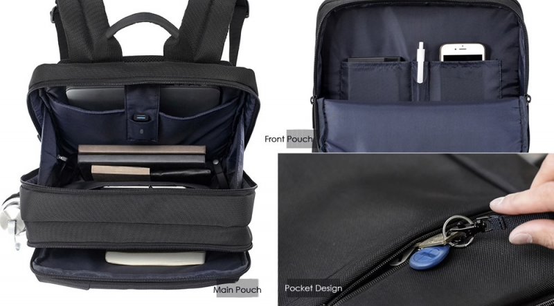 Xiaomi Mi Business Backpack Black - obrázek č. 2
