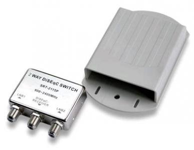 DiSEqC přepínač 1x přijmač + 2x LNB (SRT - 2115P) - obrázek produktu