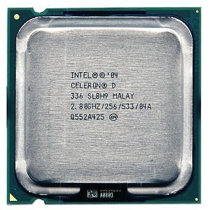 Bazar: Procesor Intel Celeron D336 socket LGA775 (2.8GHz, FSB:533) - obrázek produktu