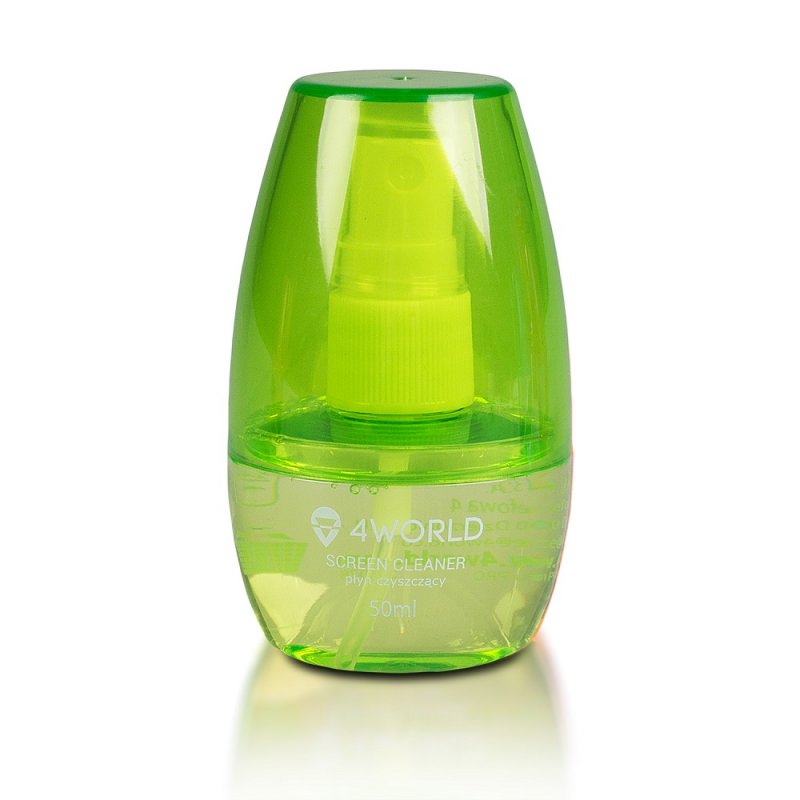 4World Čistící Gel 50ml + hadřík GREEN - obrázek produktu