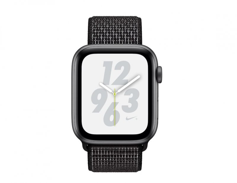Watch Nike+, S4, 40mm, Sp Grey/ Black Sport Loop - obrázek č. 1