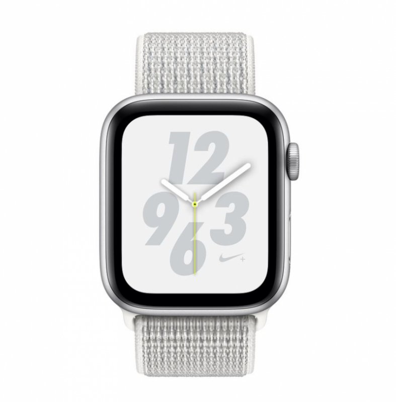 Watch Nike+, S4, 44mm, Silver/ Sum White Sport Loop - obrázek č. 1