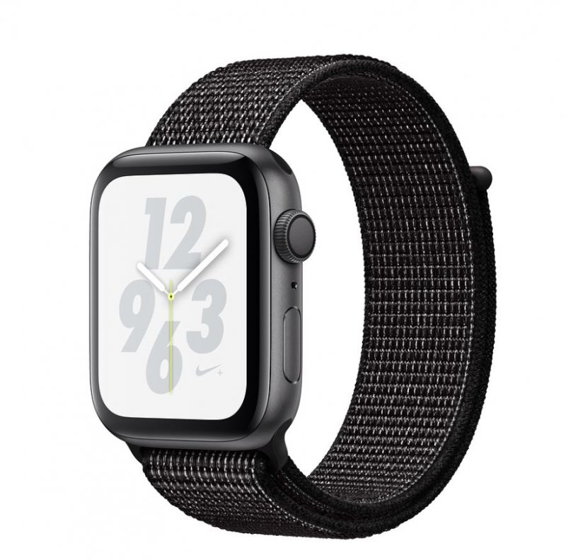 Watch Nike+, S4, 44mm, Sp Grey/ Black Sport Loop - obrázek produktu