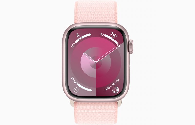 Apple Watch S9 Cell/ 41mm/ Pink/ Sport Band/ Light Pink - obrázek č. 1