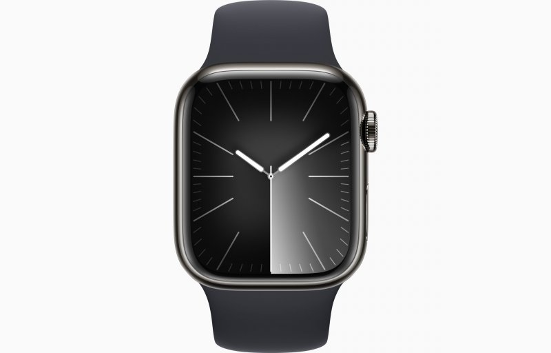 Apple Watch S9 Cell/ 41mm/ Graphite/ Sport Band/ Midnight/ -S/ M - obrázek č. 1