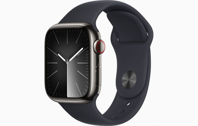 Apple Watch S9 Cell/ 41mm/ Graphite/ Sport Band/ Midnight/ -S/ M - obrázek produktu