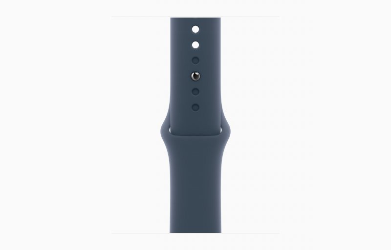 Apple Watch S9/ 41mm/ Silver/ Sport Band/ Storm Blue/ -M/ L - obrázek č. 2