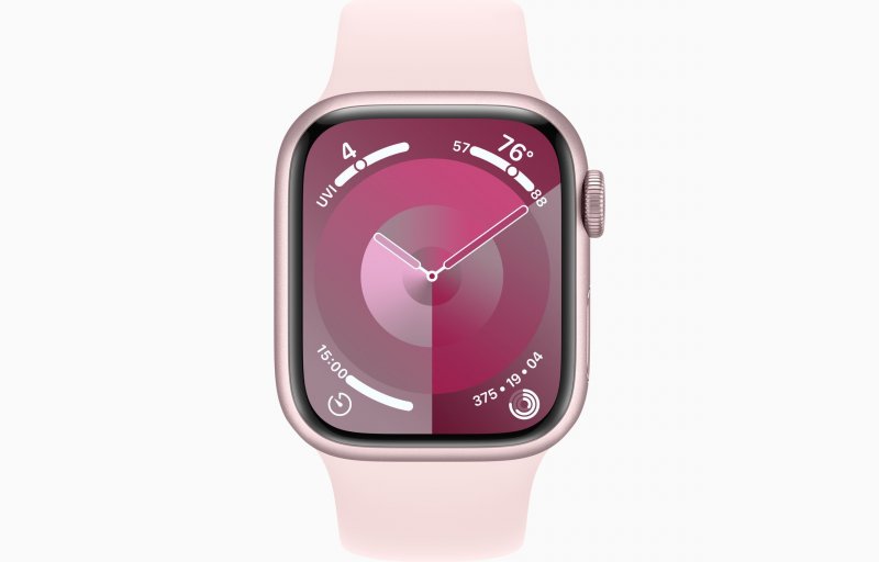 Apple Watch S9/ 41mm/ Pink/ Sport Band/ Light Pink/ -M/ L - obrázek č. 1
