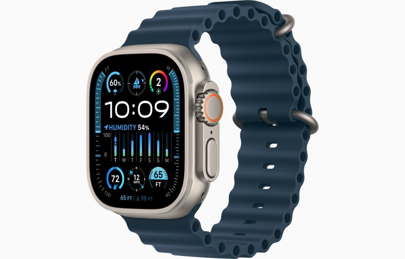 Apple Watch Ultra 2/ 49mm/ Titan/ Sport Band/ Blue Ocean - obrázek produktu
