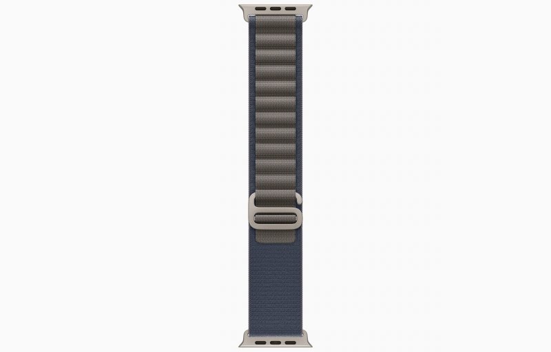 Apple Watch Ultra 2/ 49mm/ Titan/ Sport Band/ Blue Alpine/ Medium - obrázek č. 2