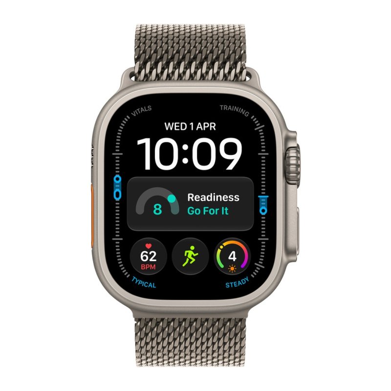 Apple Watch Ultra 4 / 49 / Elegant Band / Přírodní titan - obrázek č. 1