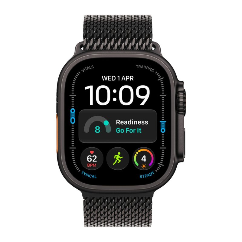 WATCH Ultra 4 49 Black TC / Black Titan Mil.Loop - L - obrázek č. 1