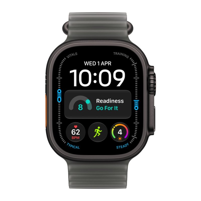 WATCH Ultra 4 49 Black TC / Tr.Black Ocean Band - obrázek č. 1
