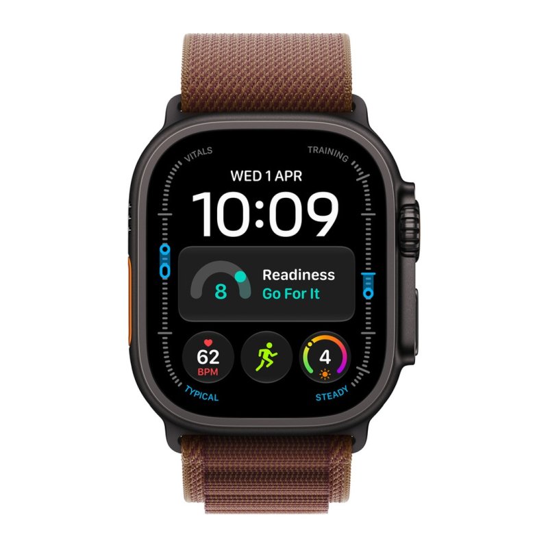 WATCH Ultra 4 49 Black TC / Burgundy Alp.Loop - S - obrázek č. 1