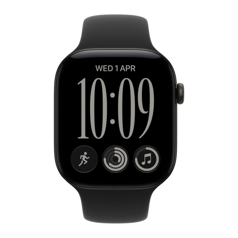 WATCH S12 46 Black A.C / Black S.B.-ML - obrázek č. 1
