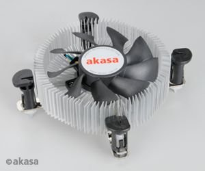 chladič CPU Akasa AK-CCE-7106HP - low profile - obrázek produktu