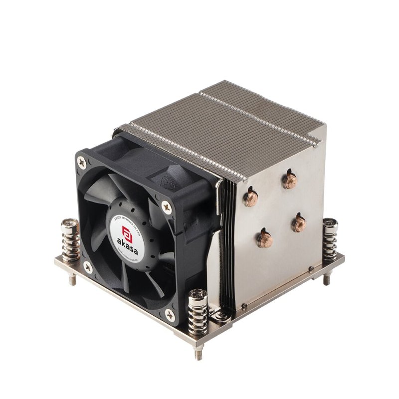 AKASA chladič CPU - 2U LGA1851  /  LGA1700 - obrázek produktu