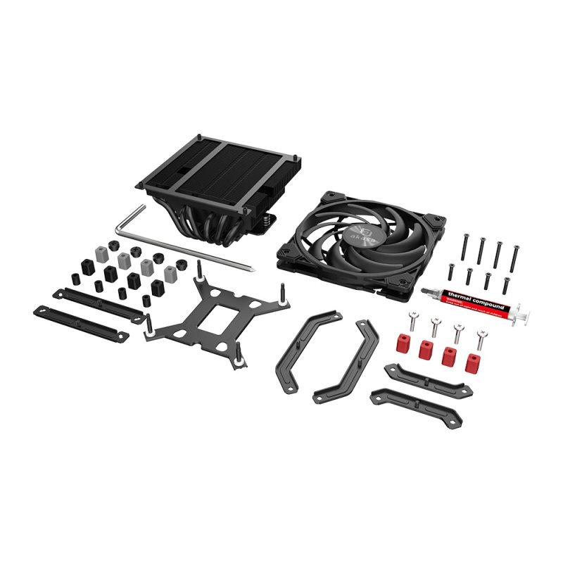 AKASA chladič CPU - ALUCIA H6LS - obrázek č. 4