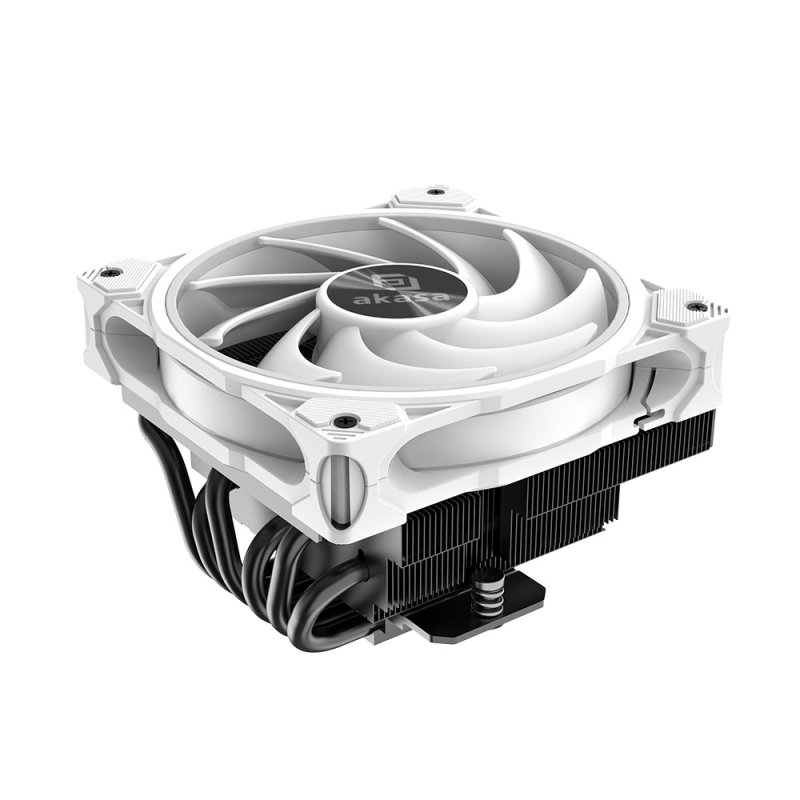 AKASA chladič CPU - SOHO H6L RGB white - obrázek č. 3