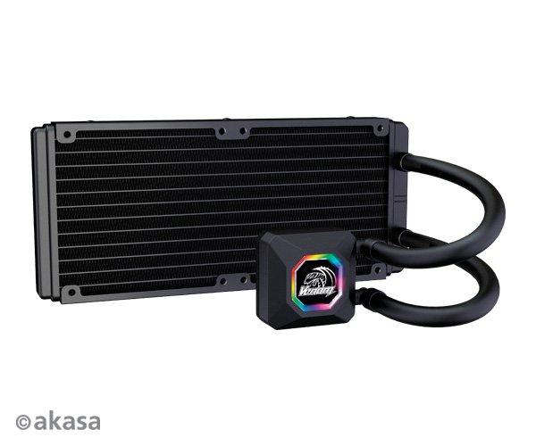 AKASA chladič CPU - vodní - Venom R20 RGB - obrázek produktu