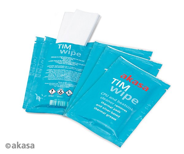AKASA - čistící ubrousky a pasta - kit TIM Wipe - obrázek č. 1