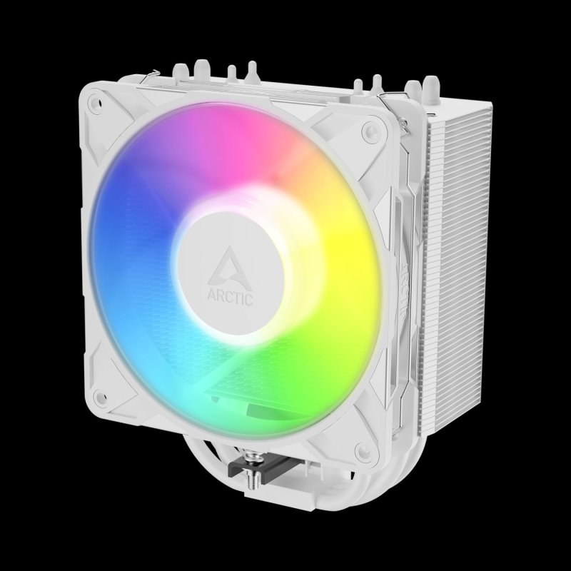 ARCTIC Freezer 36-S A-RGB (White) - Výkonný celobílý věžový chladič CPU s úchvatným podsvícením - obrázek produktu