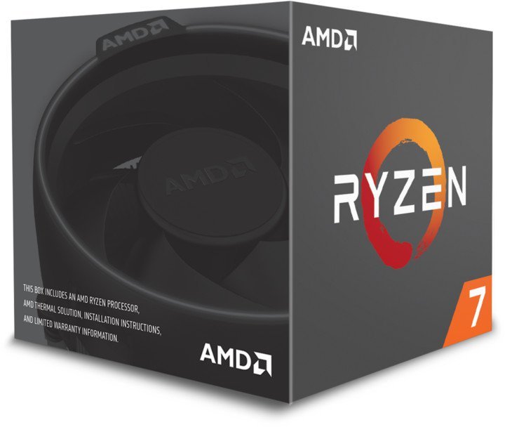 CPU AMD Ryzen 7 2700 8core (3,2GHz) Wraith Spire - obrázek produktu