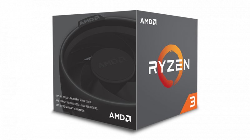 CPU AMD Ryzen 3 1200 4core (3,1GHz) Wraith Stealth - obrázek produktu