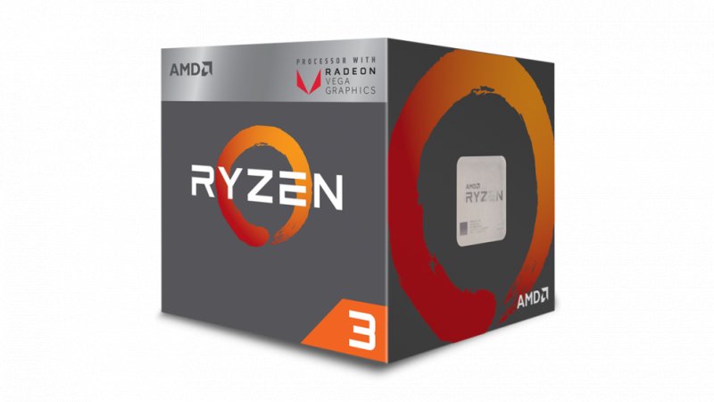 CPU AMD Ryzen 3 2200G 4core (3,7GHz) Wraith Stealth - obrázek produktu