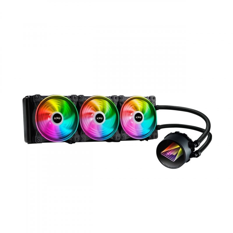 XPG Levante X 360 vodní chlazení CPU, RGB, černá - obrázek produktu