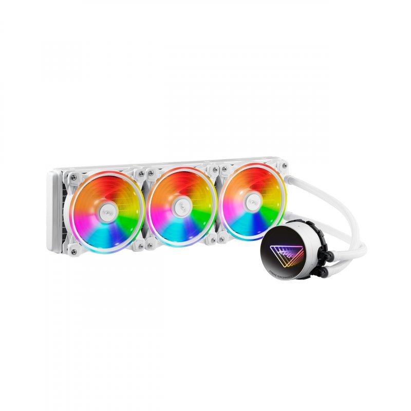 XPG Levante X 360 vodní chlazení CPU, RGB, bílá - obrázek produktu