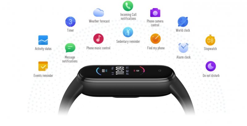 Amazfit Band 5 Black - obrázek č. 3