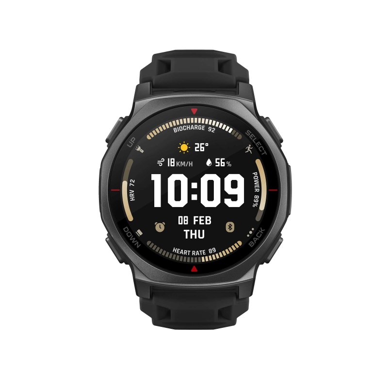 Amazfit T-Rex 3 Pro / 44 / Sport Band / Black - obrázek č. 5