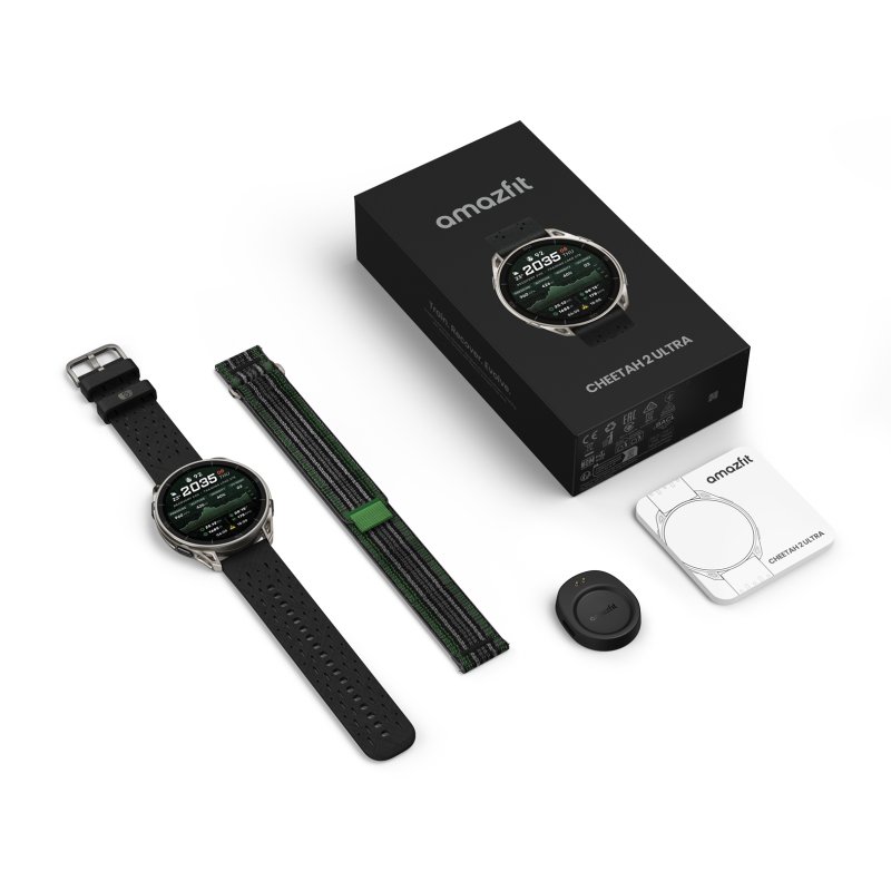 Amazfit Cheetah 2 Ultra / Sport Band / Černá - obrázek č. 7