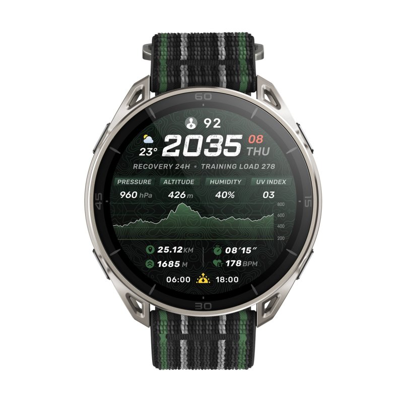 Amazfit Cheetah 2 Ultra / Sport Band / Černá - obrázek č. 2