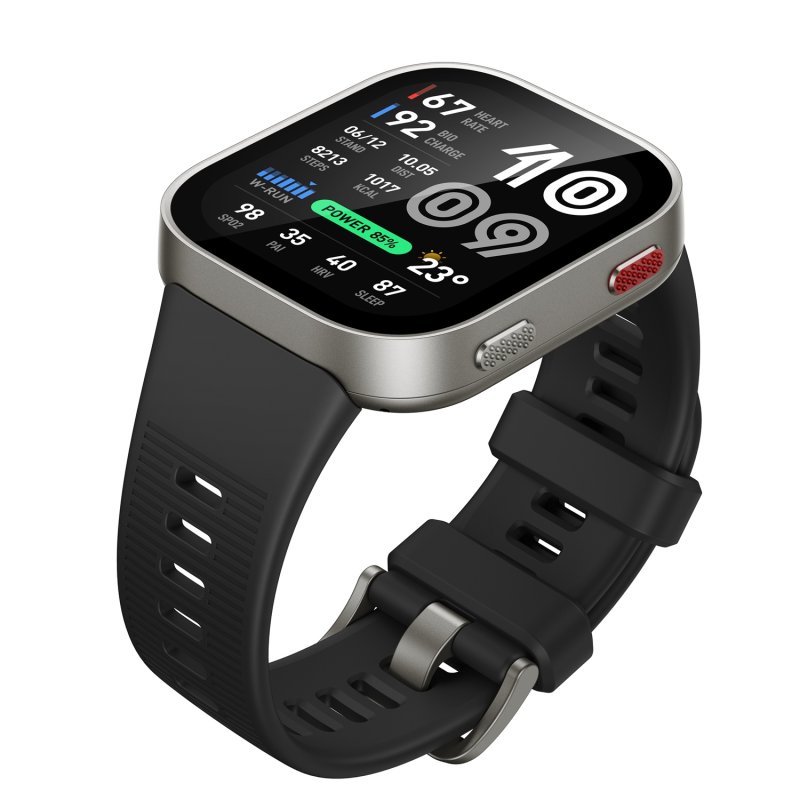 Amazfit Bip Max / Sport Band / Černá - obrázek č. 1