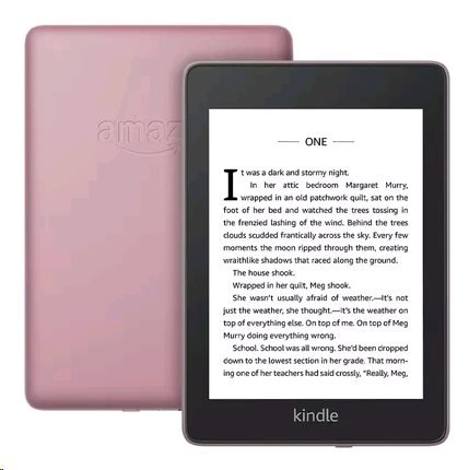 E-book AMAZON KINDLE PAPERWHITE 4 2018, 6" 8GB E-ink displej, WIFi, PLUM, SPONZOROVANÁ VERZE - obrázek produktu