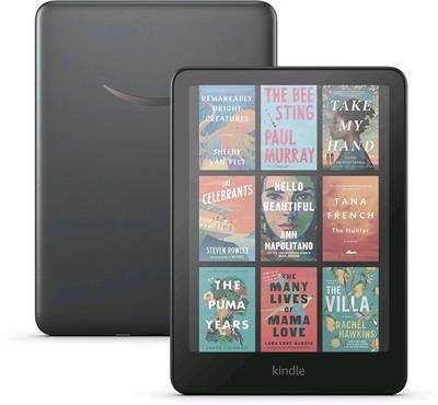 E-book Amazon Kindle Colorsoft (16GB), barevný display, metallic black, BEZ REKLAM - obrázek produktu