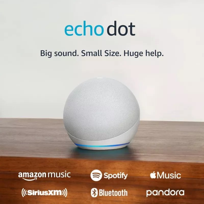 Hlasový asistent Echo Dot 5 white - obrázek č. 1