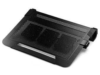 chladicí ALU podstavec Cooler Master NotePal U3 PLUS pro NTB 15-19" black, 3x8cm fan - obrázek produktu
