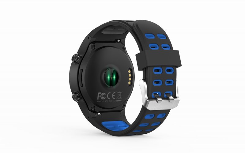 EVOLVEO SportWatch M1S, chytré sportovní hodinky s podporou SIM, modročerný pásek - obrázek č. 5