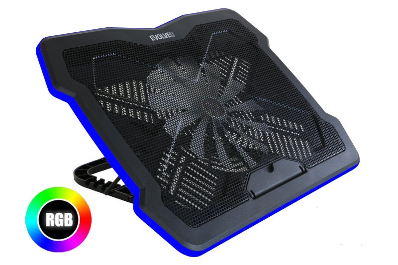 EVOLVEO Ania 6 RGB, chladicí podstavec pro notebook - obrázek produktu