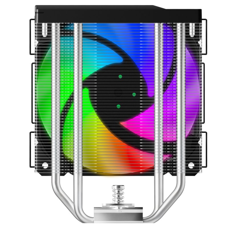 EVOLVEO QuietCool5, CPU chladič, 6x heatpipe, černý - obrázek č. 6