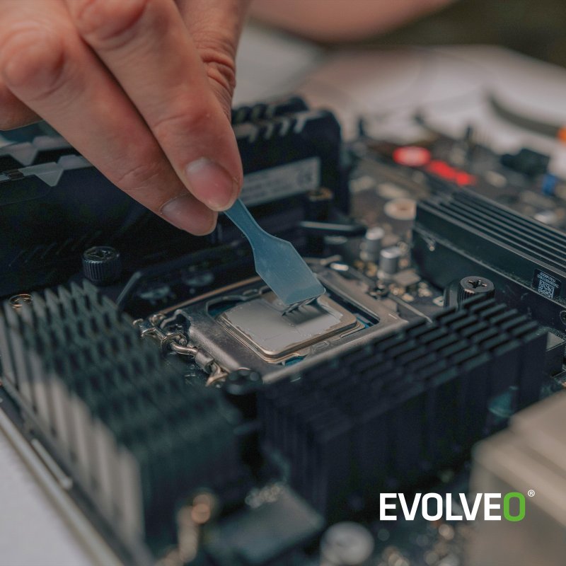 EVOLVEO Ptero TC3, teplovodivá pasta, 17,3W / mK, záruka 5 let, 2 g - obrázek č. 3