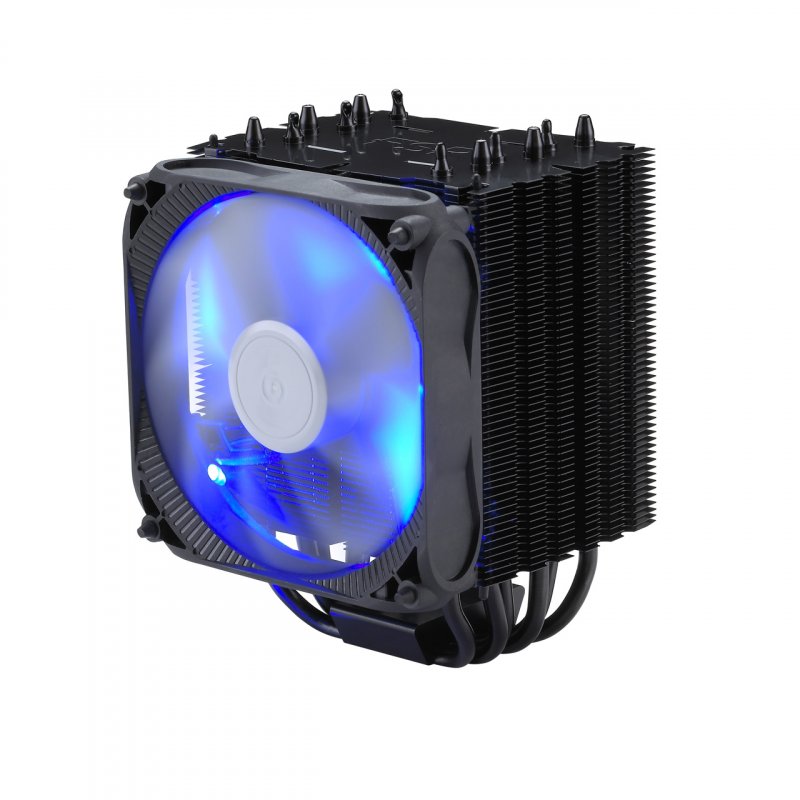 FSP/ Fortron Chladič CPU Windale 6 Cooler AC601, 6 Heat-Pipe, 240W TDP, 120 mm PWM blue LED - obrázek č. 4