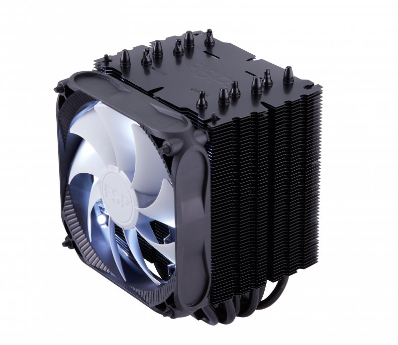 FSP/ Fortron Chladič CPU Windale 6 Cooler AC602, 6 Heat-Pipe, 240W TDP, 120 mm PWM white LED - obrázek produktu