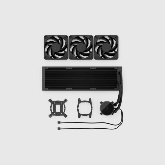 Fractal Design Radius 360, Black - obrázek č. 3