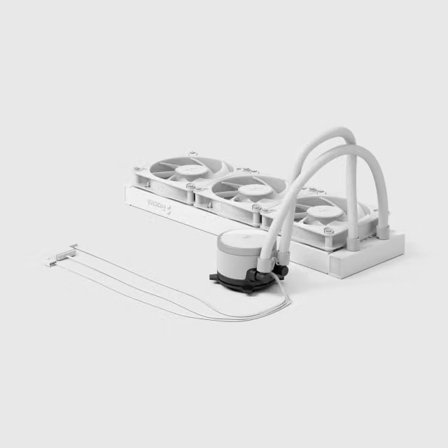 Fractal Design Radius 360 RGB, White - obrázek č. 3