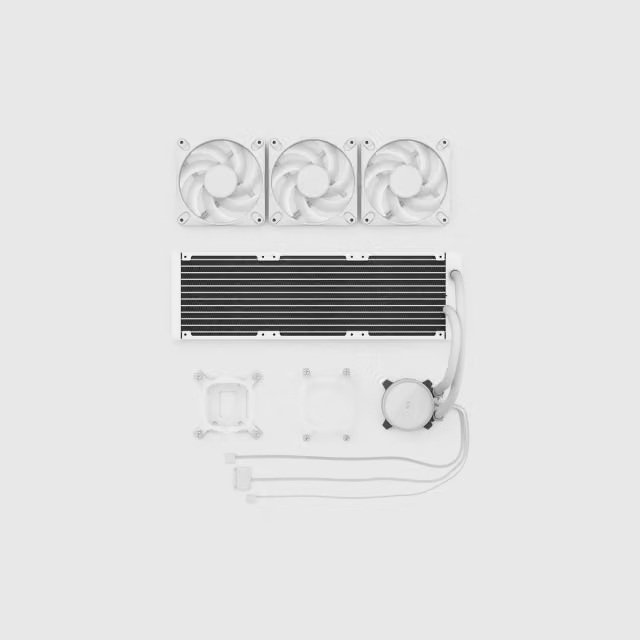 Fractal Design Radius 360 RGB, White - obrázek č. 1