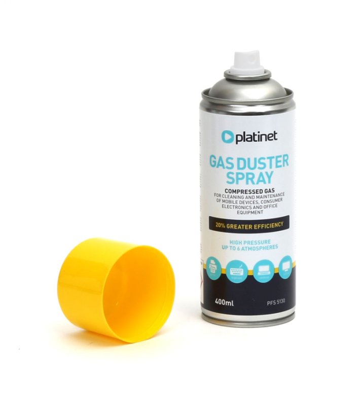 Platinet PFS5130 stlačený vzduch na čištění 400 ml - obrázek produktu